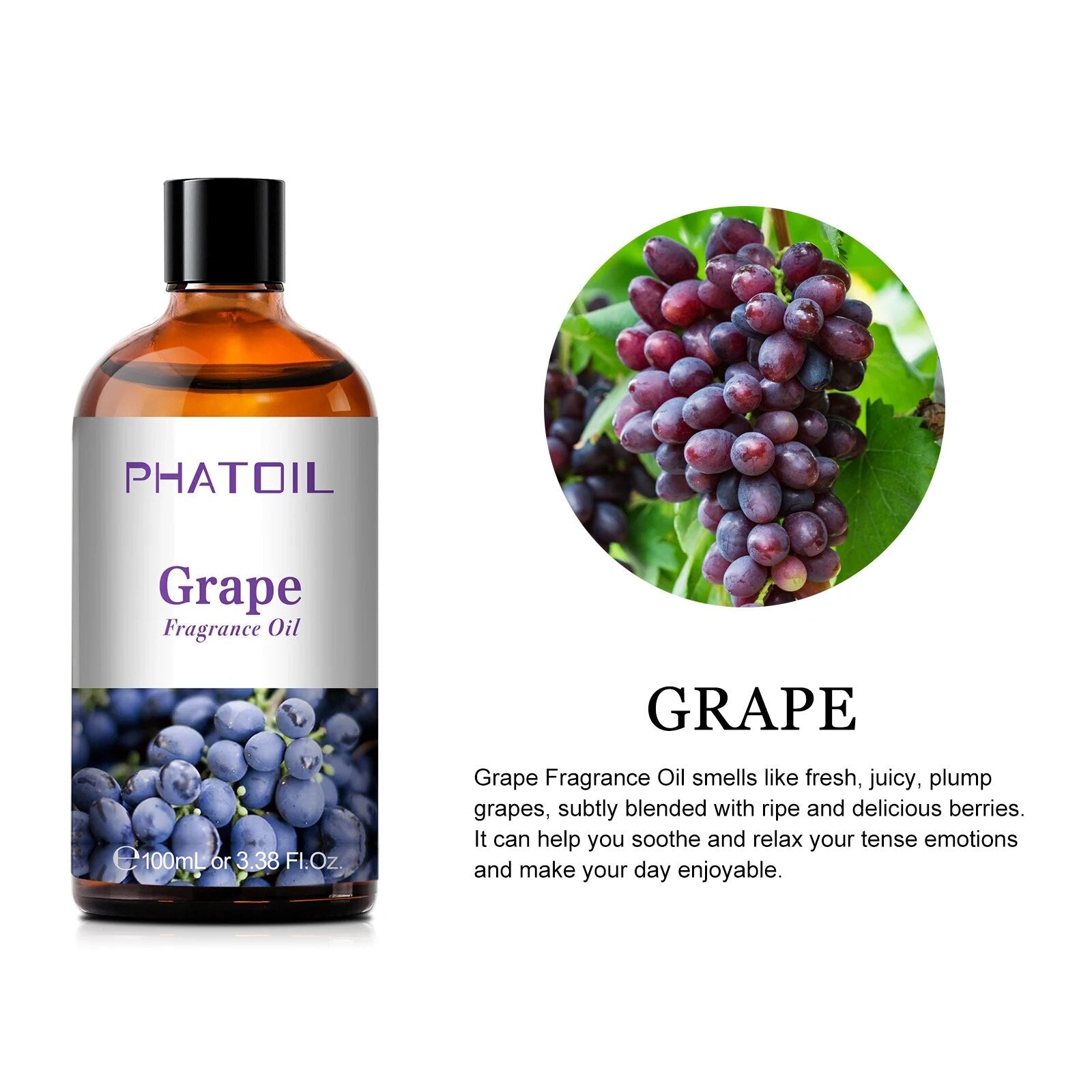 100ML Fruits Fragrance Oil for Candle Soap Making