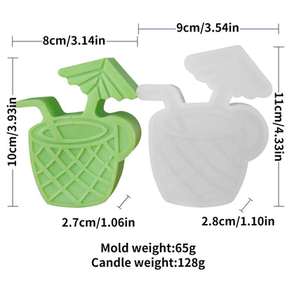 Summer Theme Silicone Candle Moulds