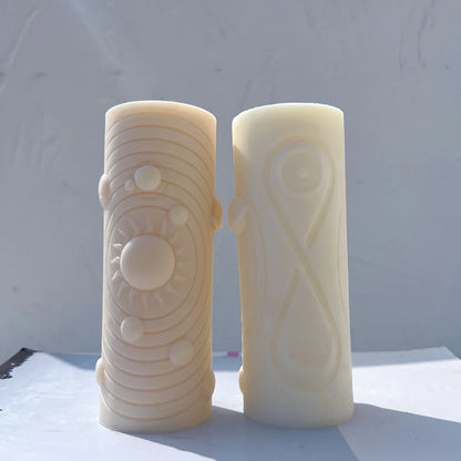 Solar System Candle Moulds: Astrological Home Decor Symbols