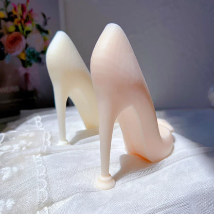 Lady High Heel Shoes Candle Mould