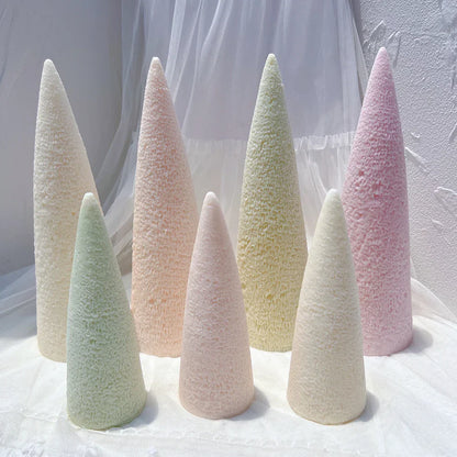27CM Cone Christmas Tree Silicone Candle Mould