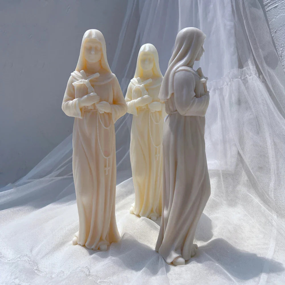 St. Rita Candle Silicone Mould
