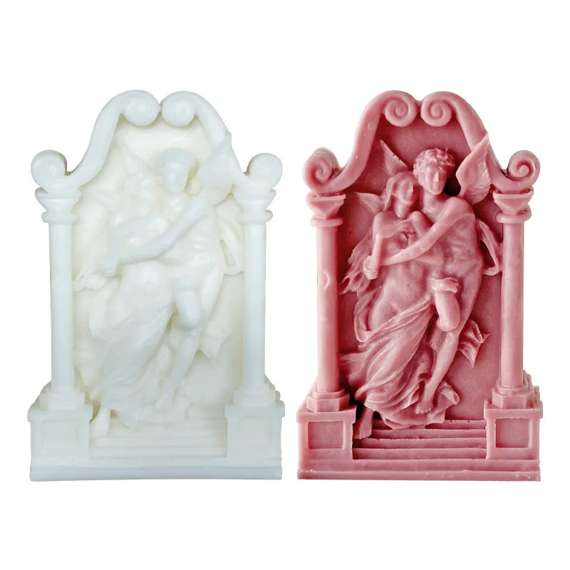 Eros and Psyche Candle Silicone Mould