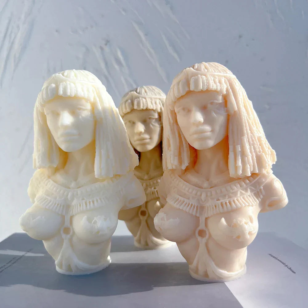 Egyptian Queen Cleopatra Candle Moulds
