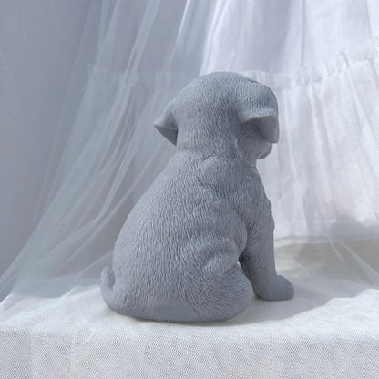 Labrador Puppy Dog Candle Mould