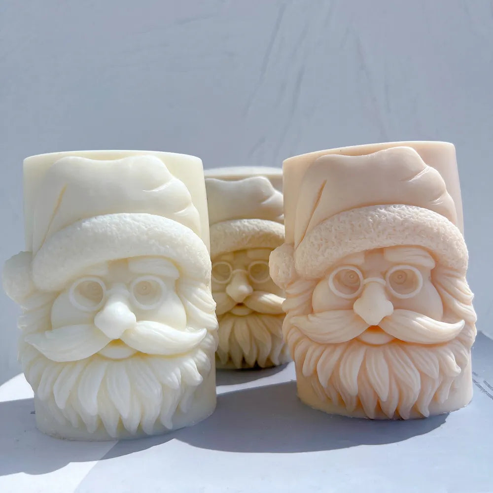Kriss Kringle Santa Claus Candle Mould