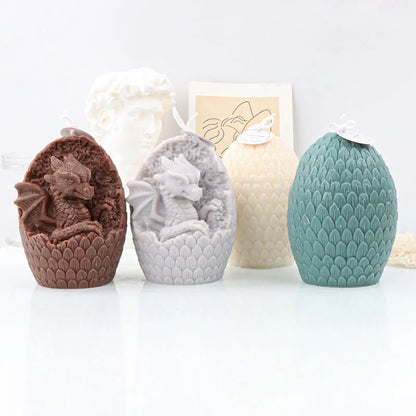 Dragon Egg Candle Silicone Mould