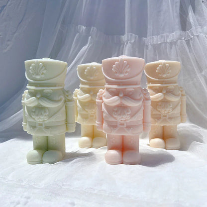 Shorty Nutcracker Statue Silicone Candle Mould