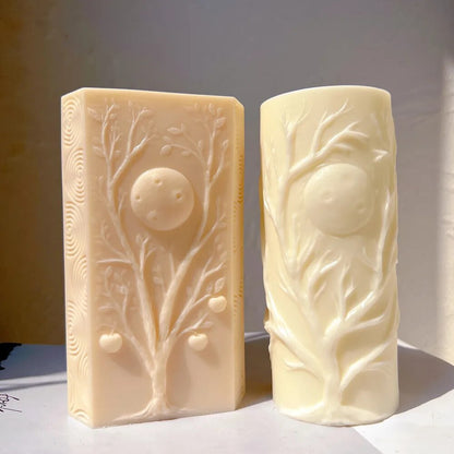 Lunar Prism Pillar Candle Mould