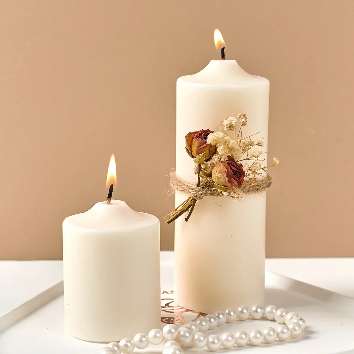 Cylindrical Taper Candle Plastic Mould