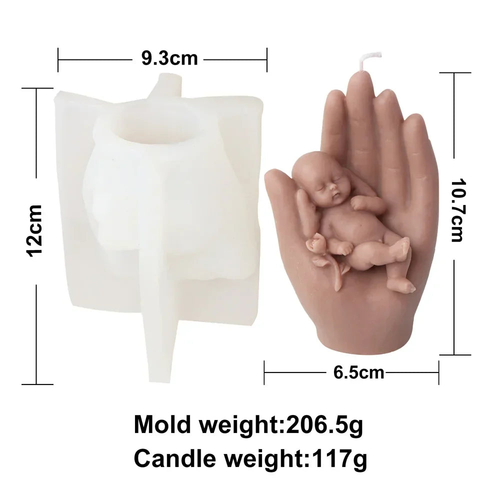 Baby Shower Candle Moulds