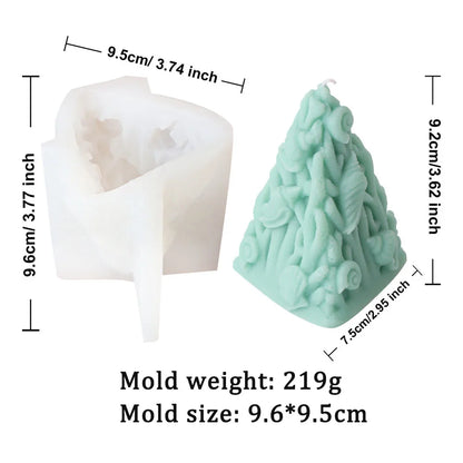 Coral Pillar Candle Silicone Mould
