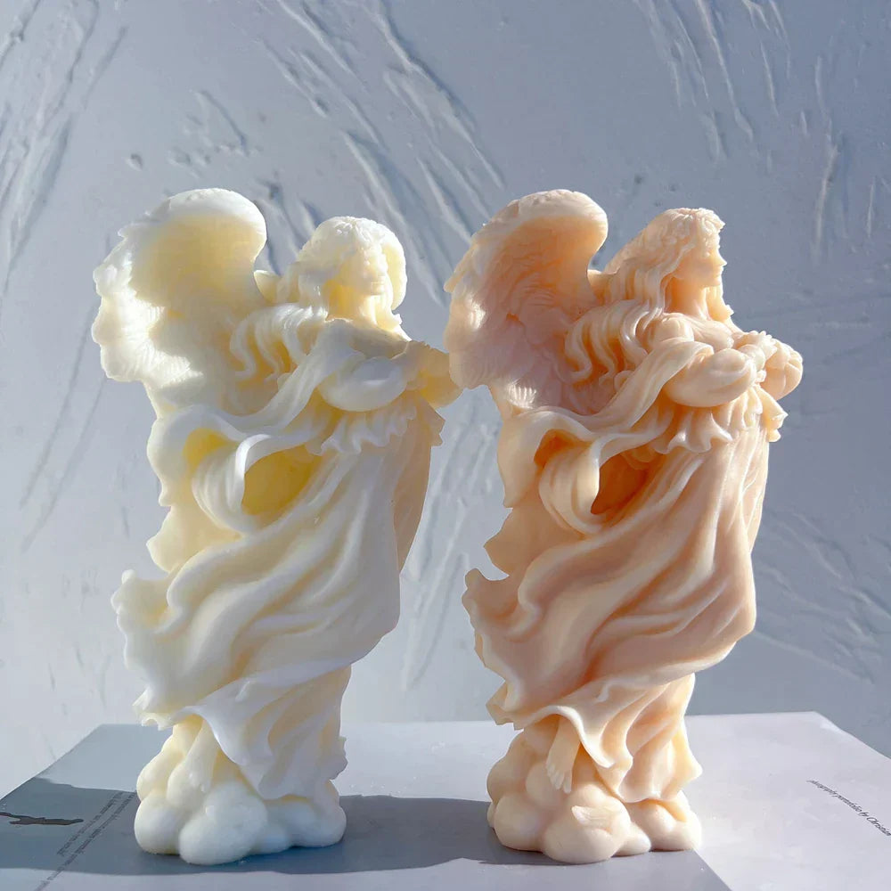 Peace Angel Figurine Silicone Candle Mould