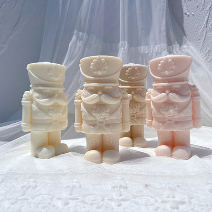 Shorty Nutcracker Statue Silicone Candle Mould