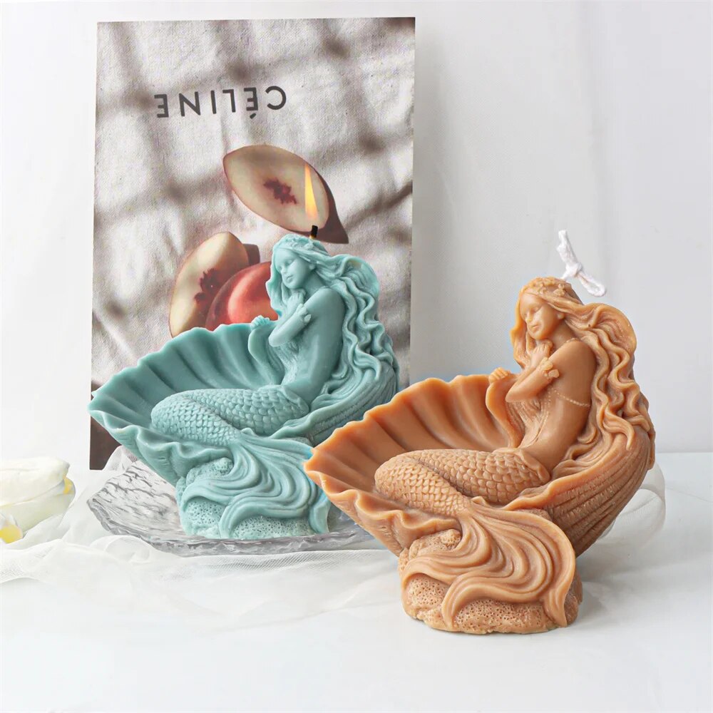 Mermaid Candle Mould