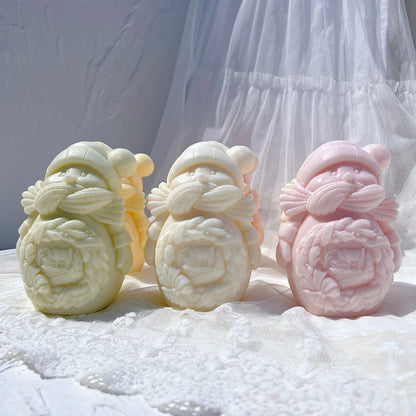 Cuddle Snowman Candle Mould