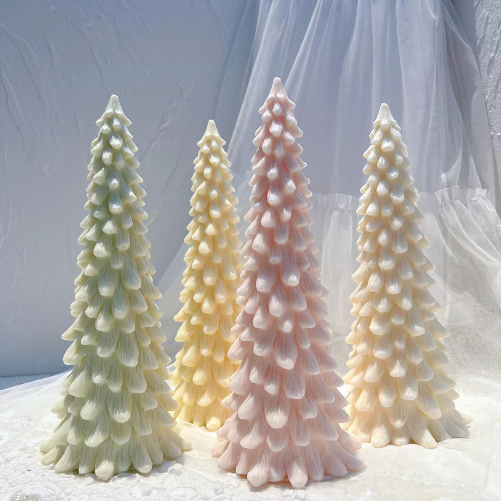 27.2CM Big Christmas Tree Silicone Candle Mould