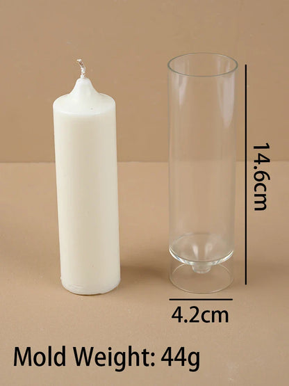 Cylindrical Taper Candle Plastic Mould