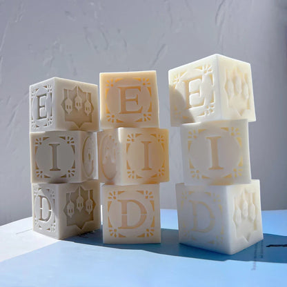 Ramadan Eid Mubarak Decorations Candle Mould