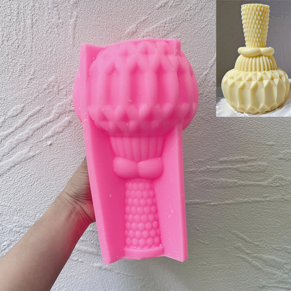 Boho Style Vase Candle Mould