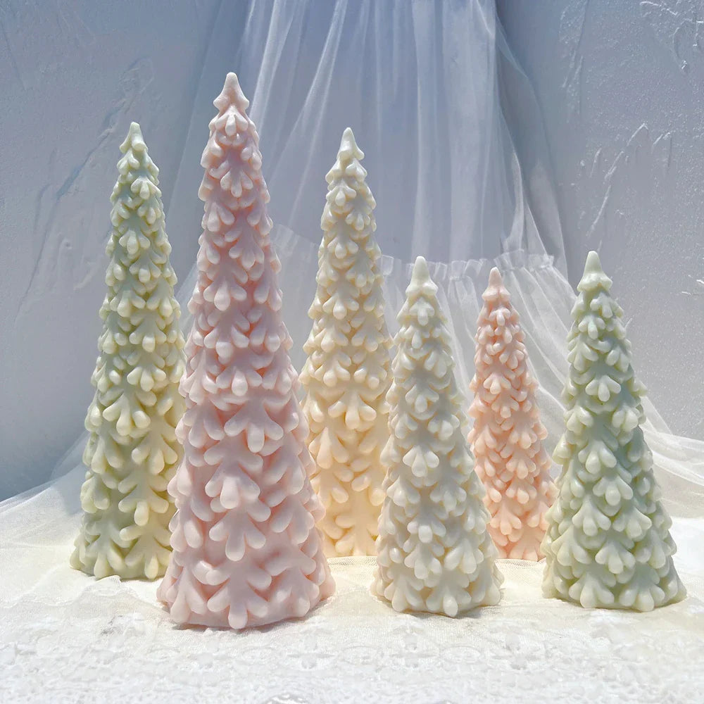 27.2CM Big Christmas Tree Silicone Candle Mould