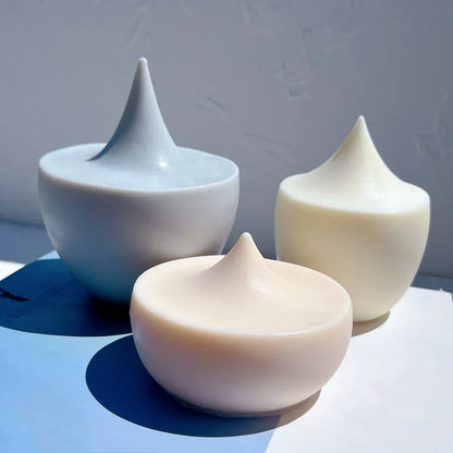 Water Droplet Art Silicone Candle Mould