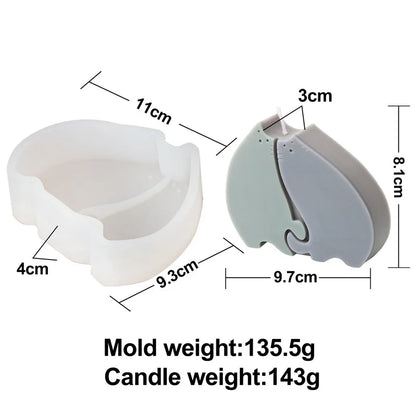 Mother's Day Cute Animals Series Candle Moulds