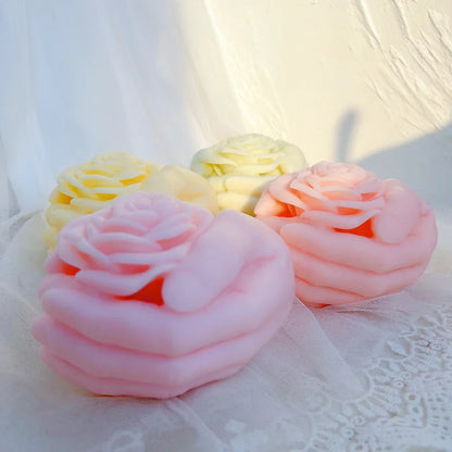 Rose In Hand Candle Mould