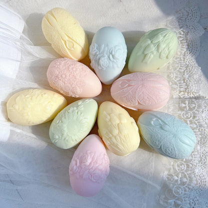 Floral Butterfly Egg Candle Mould