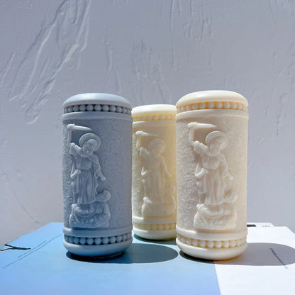 San Elias Statue Candle Mould