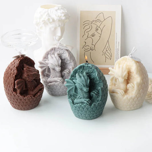 Dragon Egg Candle Silicone Mould