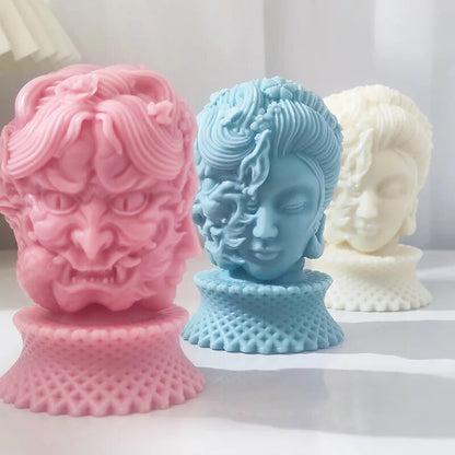 Woman Demon Candle Mould