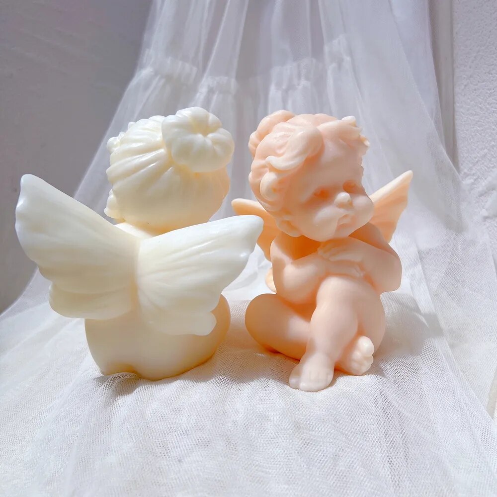 Cupid Cherub Angel Candle Mould