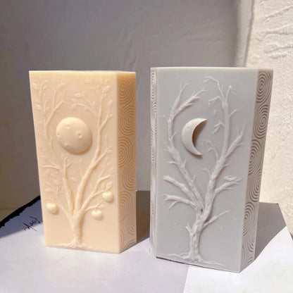 Lunar Prism Pillar Candle Mould