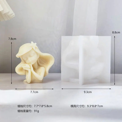 Ocean Girl Candle Mould
