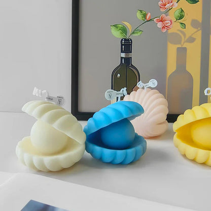 Pearl Shell Silicone Candle Mould