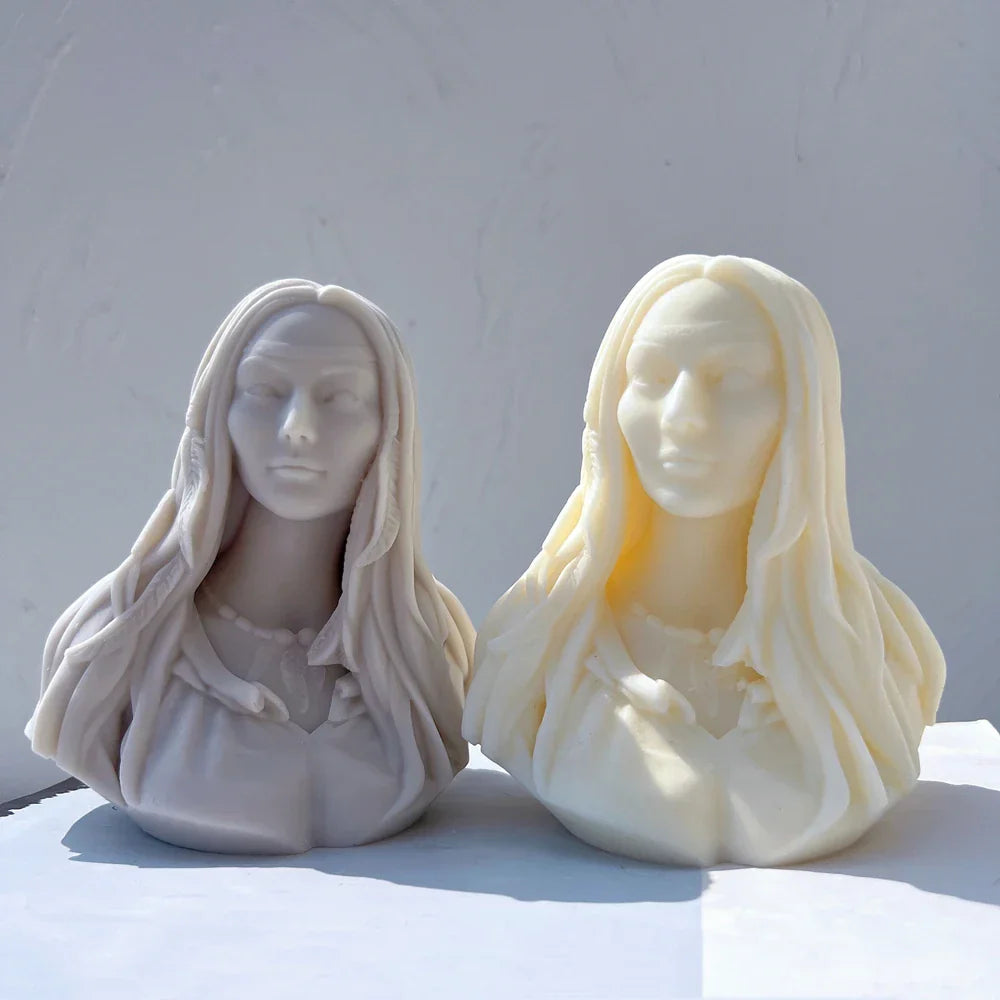 Sleek Beauty Silicone Candle Mould