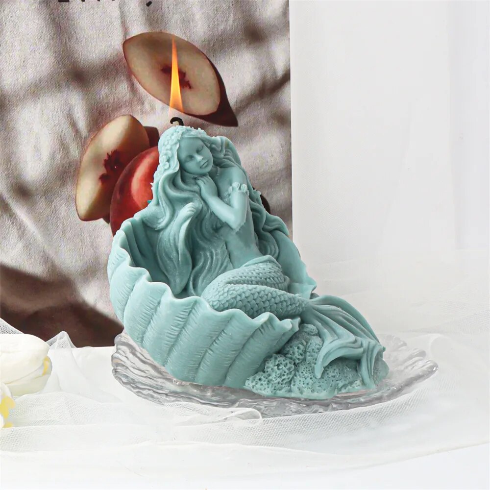 Mermaid Candle Mould