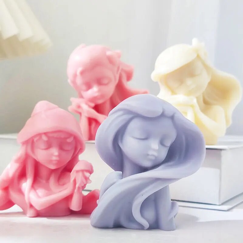 Ocean Girl Candle Mould