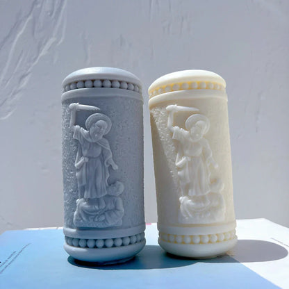 San Elias Statue Candle Mould