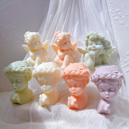 Lady Sculpture Pixie Candle Mould