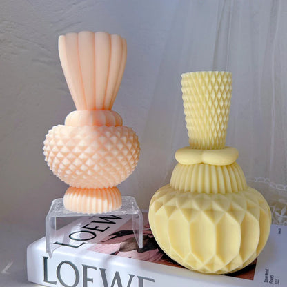 Boho Style Vase Candle Mould