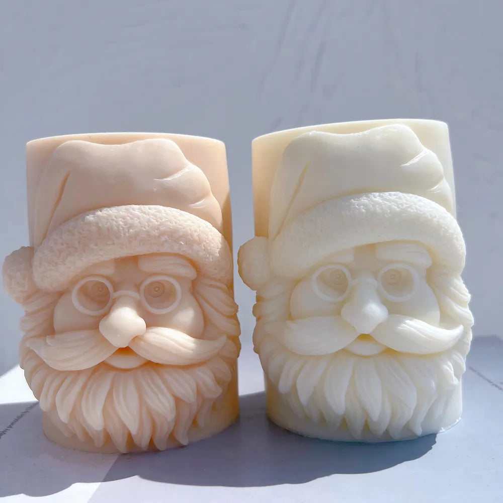Kriss Kringle Santa Claus Candle Mould