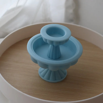 Double Greek Trevi Fountain Candle Mould