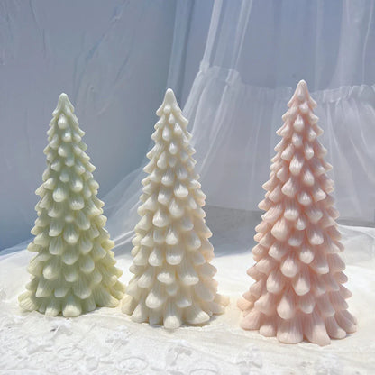 Medium size Christmas Tree Silicone Candle Mould
