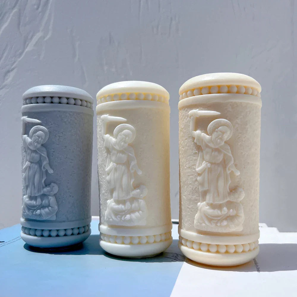 San Elias Statue Candle Mould