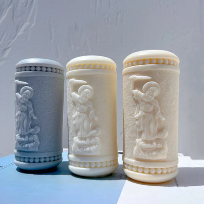 San Elias Statue Candle Mould