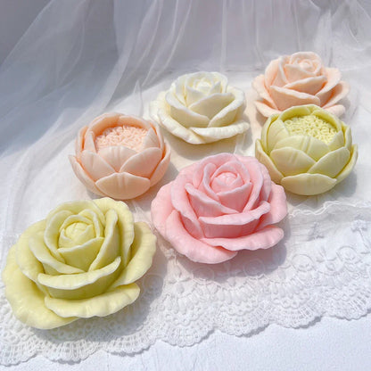 Rose Shaped Candle Mould
