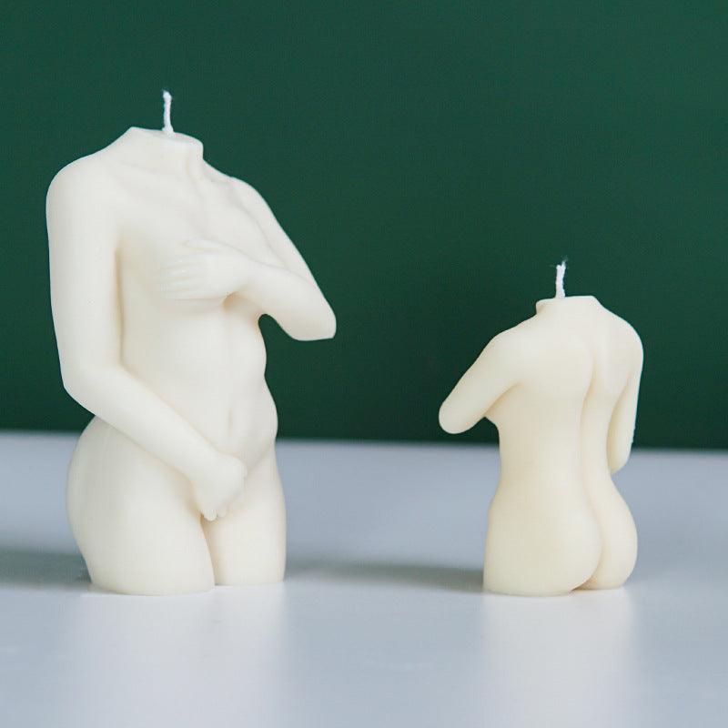 Shy Female Body Silicone Candle Mould Candles Moulds
