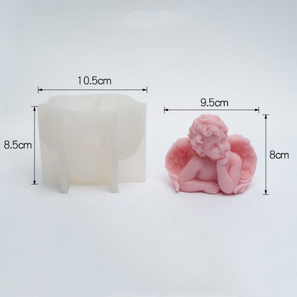 Silicone Little Angel Candle Mould - Create Heavenly Candles Candles Moulds